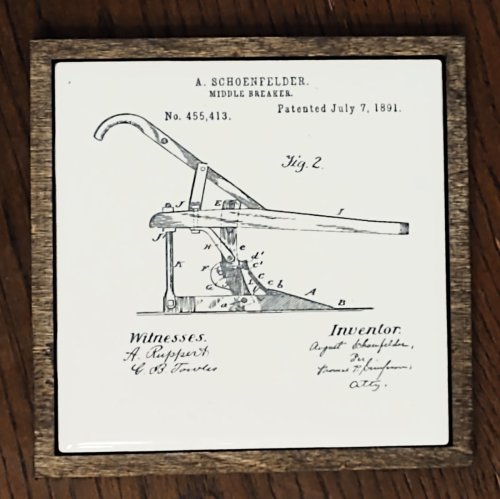 Plow Patent Coasters