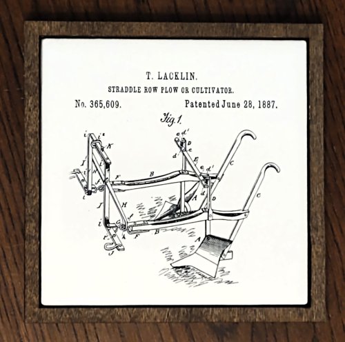 Plow Patent Coasters