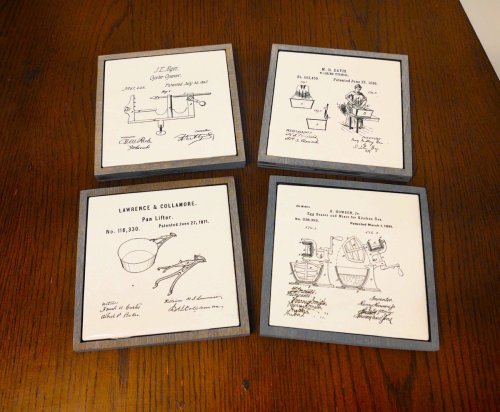 Kitchen Patent Coasters