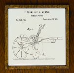 Plow Patent Coasters